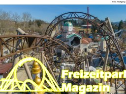 Aufbau des Themenbereichs „Sonnenbucht“ in FANTASIA (März 2025)